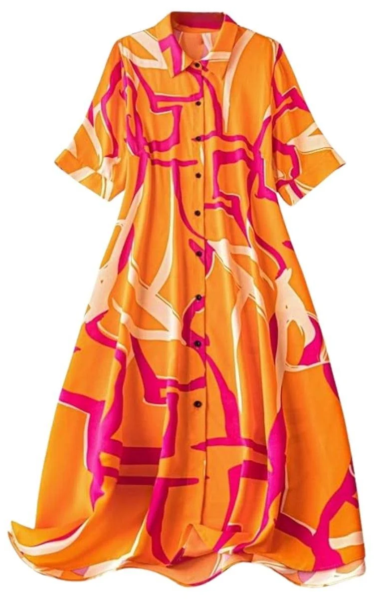 Printed Casual Dress